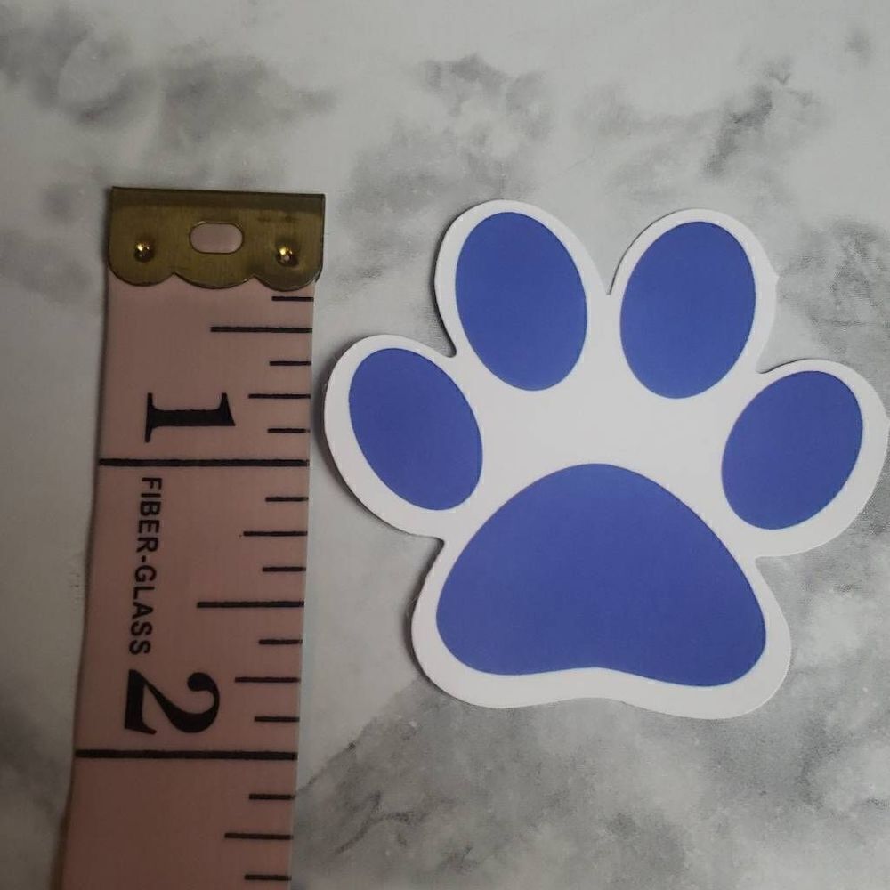 Bundle of Dog Foot Print Stickers - Picture 3 of 7